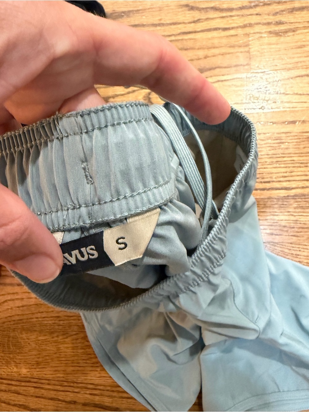 Zumiez Men's Athletic Shorts - Pale Blue - Picture 5 of 6